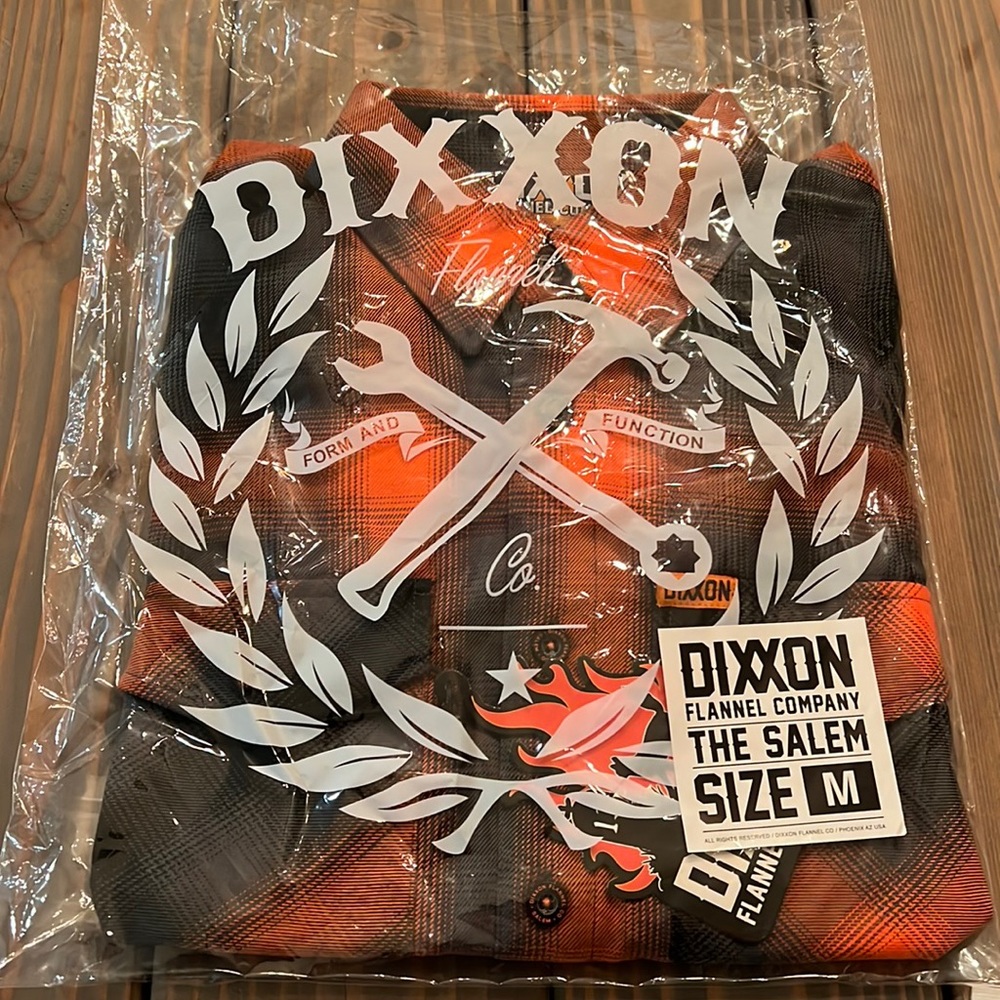 Mens Medium Dixxon Flannel-Salem